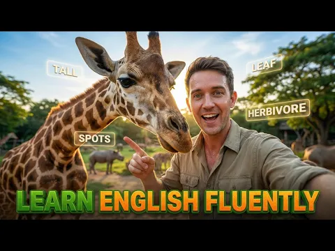 英語を学ぶ fluently at the zoo! (コンプリヘンシブル・インプット)