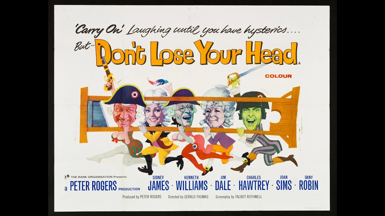 Carry On Don't Lose Your Head [1967] Full Movie. Comedy / Adventure