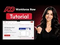 How to Use ADP Workforce Now 2026 Payroll Processing Tutorial for beginners