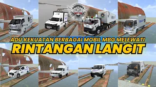 Challenge Berbagai Jenis Mobil MBG Melewati Rintangan Langit di BUSSID‼️