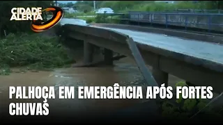 Palhoça decreta situação de emergência após fortes chuvas e alagamentos