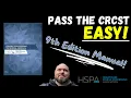 How to PASS the CRCST exam EASY 9th Edition Manual