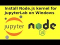 Install the Node js kernel for JupyterLab