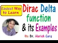 Dirac Delta Functions and its Examples