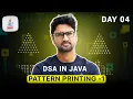 Java Pattern Printing - Part 1 DSA in JAVA Vishwa Mohan
