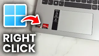 How To Right Click On Touchpad On Windows Laptop - Tutorial
