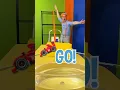 Download Lagu EPIC Toy Car 🏎️ 💦WATER JUMP! DIY with Blippi! #blippi #shorts