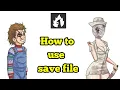 How to use save file of bone tale the manor Joiplay emulator