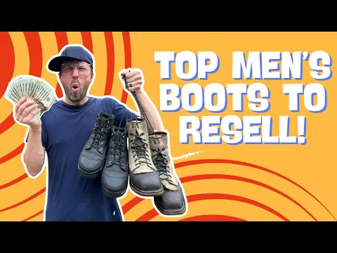 Download MP3 Top Men's Boots To Resell On Ebay For A Profit! Work, Military & Hiking!