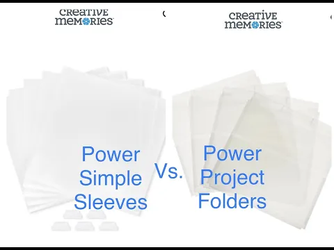 Download MP3 Comparing Creative Memories Power Simple Sleeves and Power Project Folders