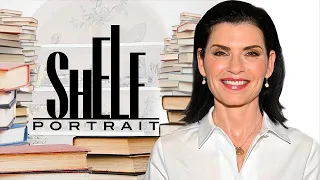 Julianna Margulies Gives a Tour of Her Bookshelves Favorite Reads Shelf Portrait Marie Claire