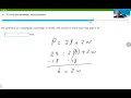 IXL Algebra1 F 3 Area and Perimeter word problems