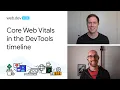 Core Web Vitals in the DevTools timeline