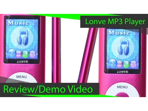 Download MP3 Lonve Pink 16GB MP3 Player Review