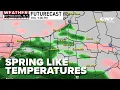 Spring-like temperatures arrive in Syracuse