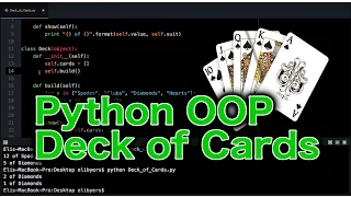 Python OOP - Deck of Cards