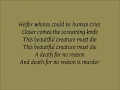 The Smiths - Meat Is Murder (Lyrics)