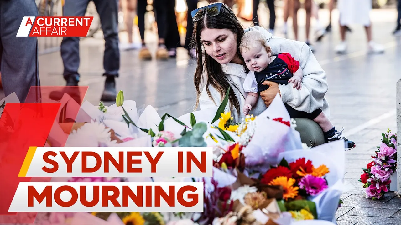 Bondi Junction awash with flowers as city mourns lives lost | A Current Affair