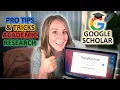 Lagu Use Google Scholar for Academic Research: Google Scholar Search Tips \u0026 Tricks