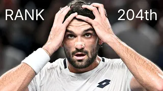 you might have missed the craziest tennis run ever