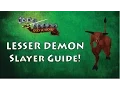 Runescape 2007 Slayer Guide Lesser Demons