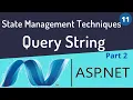 Query String in Asp net State Management Techniques Asp net Tutorial