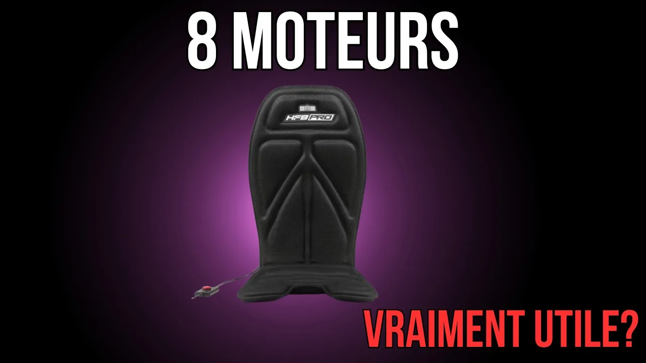 HF8 Pro : 249€ pour 8 Moteurs Haptiques... Vraiment Utile ? (Test 2026)