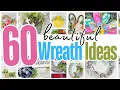 60 Beautiful DIY Wreath Ideas Dollar Tree DIY Crafts