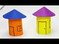 How To Make Paper House - Easy paper toys
