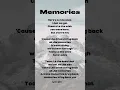 Download Lagu Memories - Marron 5  # lyrics # lyrics songs # lyrics Glow # vibes # enjoy #