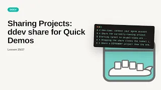 Sharing Projects ddev share for Quick Demos DDEV Tutorial for Beginners
