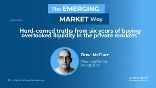 Venture Secondaries with Dave McClure Founding Partner at Practical VC S1 E3