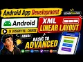 Linear layout in Hindi android studio in Hindi Ui design