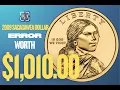 Rare 2009 Sacagawea Errors Worth Money - CoinHix Coin Identifier App