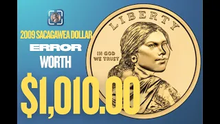 Rare 2009 Sacagawea Errors Worth Money - CoinHix Coin Identifier App