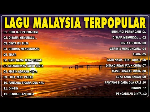 Video Thumbnail: Lagu Malaysia terbaik rock slow 🎶 Full album Nostalgia 90an ✅ Top Malaysia Album 2025