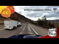 Aspen to Glenwood Springs on Colorado Highway 82 - a 4K drive in the fall