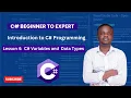 Lesson 4 C Variables and Data Types
