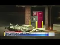 Semi crashes into Flagstar Bank and drives away