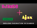 Load more data on a button click in Django and Javascript Endless Pagination