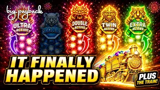 4 POPPED → MEGA FEATURE! The TRAIN!!! Firecracker Express Slots!!!!!
