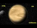 Amazing 3D Planets Orbit Effect Using Only CSS Quick Tutorial