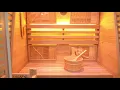3 person size-Single Bench Steam Sauna Room