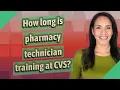 How long is pharmacy technician training at CVS