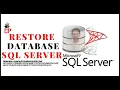 19 Restore Database in SQL Telugu