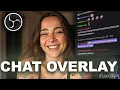 How To Add Chat Overlay To OBS Studio EASY