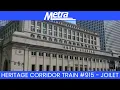 Metra Heritage Corridor Train 915 to Joliet Last Call Announcements at Chicago - Union Station