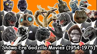 All Showa Era Godzilla Movies Compilation 1954-1975 - Song Astronomia Cover