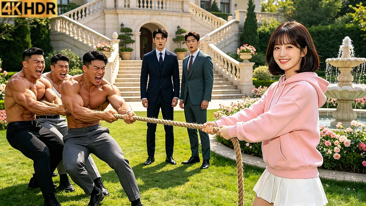 The super strong little girl knocked out 3 thugs… the CEO fell in love 💘 poster