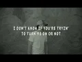 Riley Green - Workin' On Me (Lyric Video)